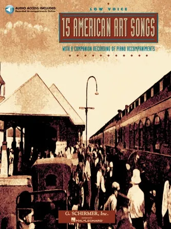 15 American Art Songs (Low Voice)