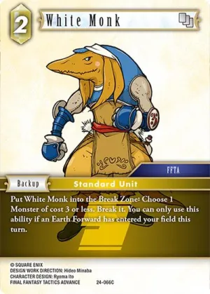 24-066C  -  White Monk