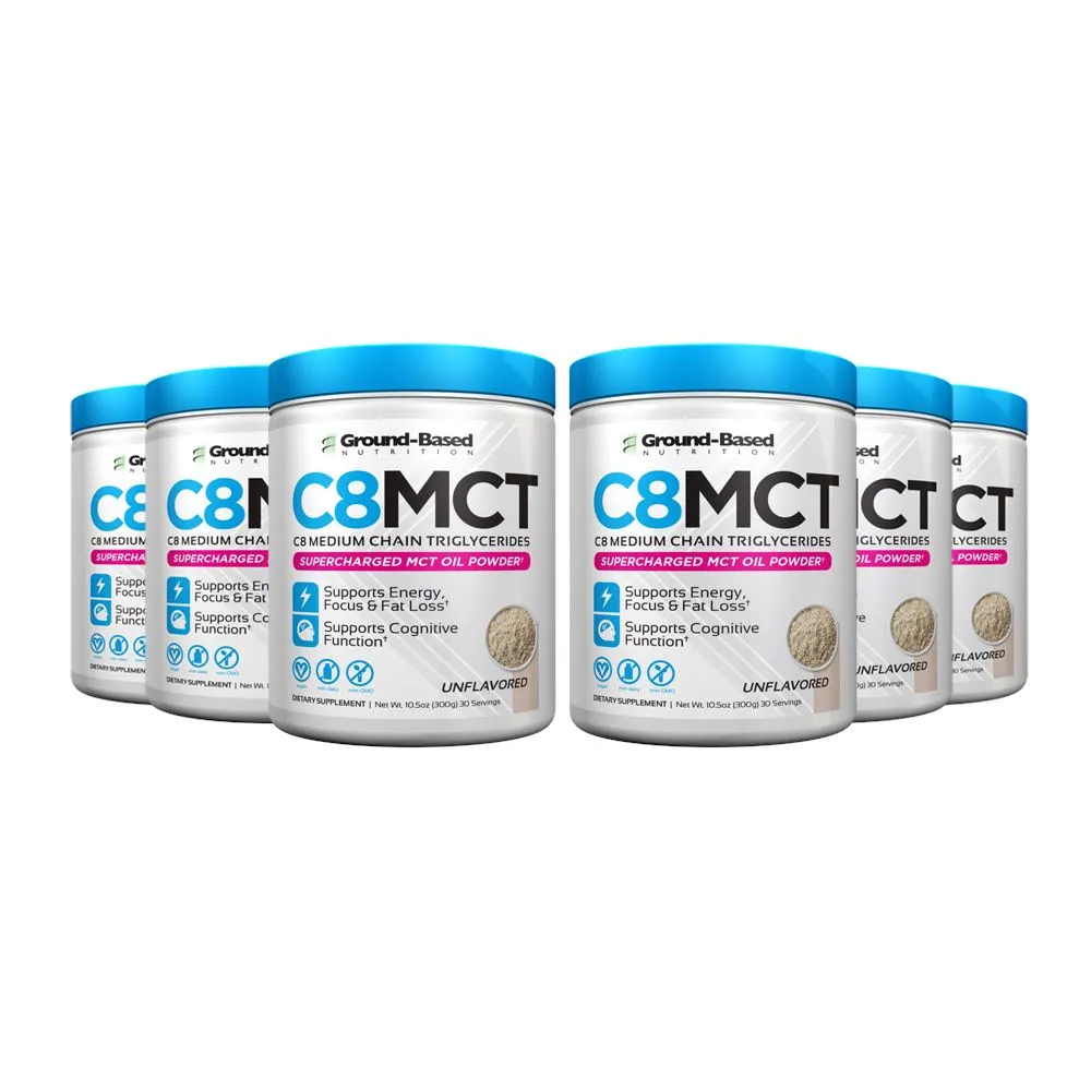 6-Pack C8 MCT (3 Delicious Flavors)