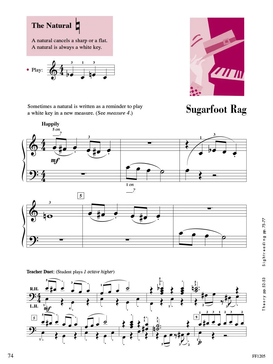 Accelerated Piano Adventures, Lesson Book 1