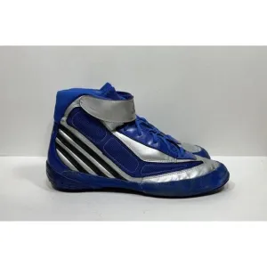 Adidas Tyrint V G03723 Men's US 14 Blue Leather Lace Up Boxing Wrestling Shoes