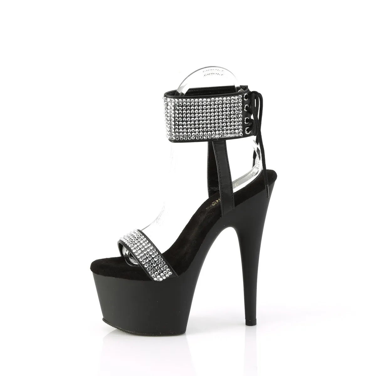 ADORE-770  Black Faux Leather-RS/Black Matte