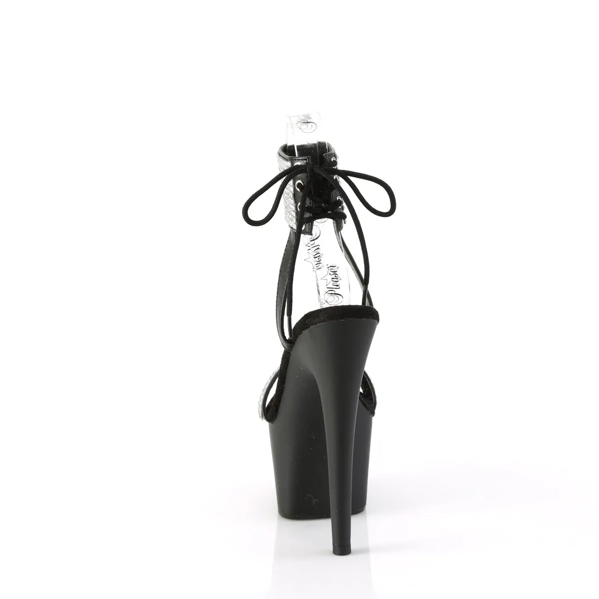 ADORE-770  Black Faux Leather-RS/Black Matte