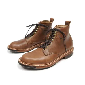 Alden Brown Plain Toe Boot Size 8