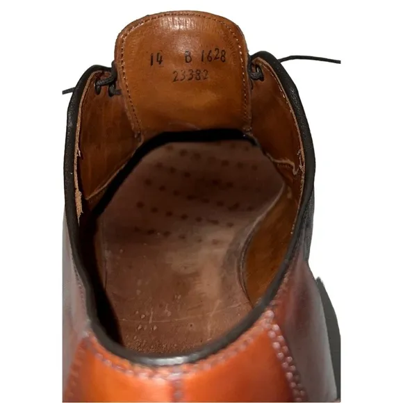 Allen Edmonds Shoes Men’s Size 14 Brown Ashton Split Toe Oxford