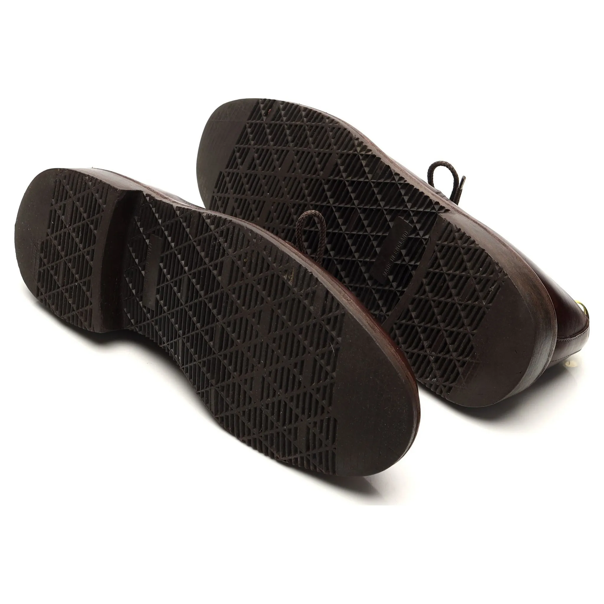 'Alvin' Dark Brown Leather Derby UK 8