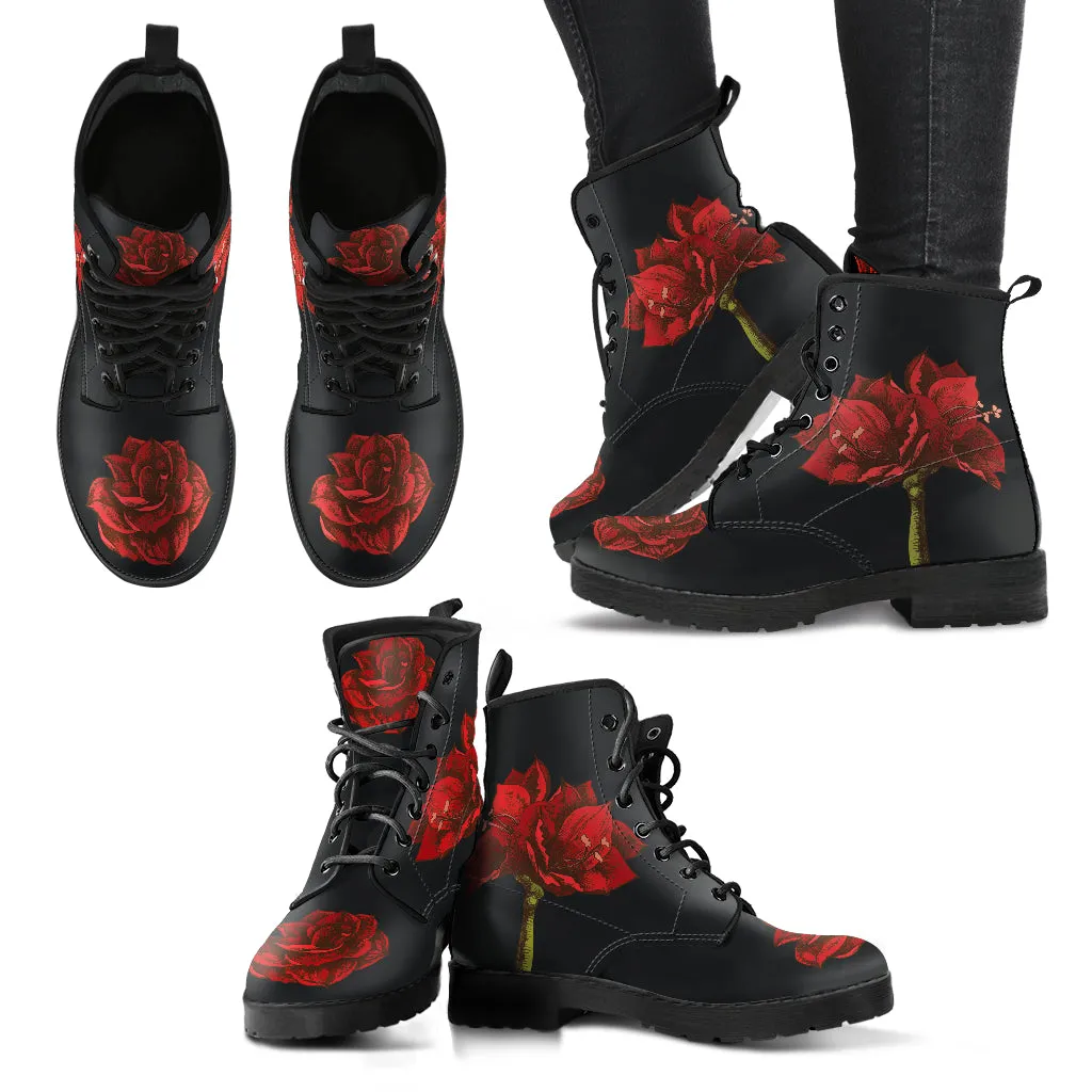 Amaryllis Flower Boots