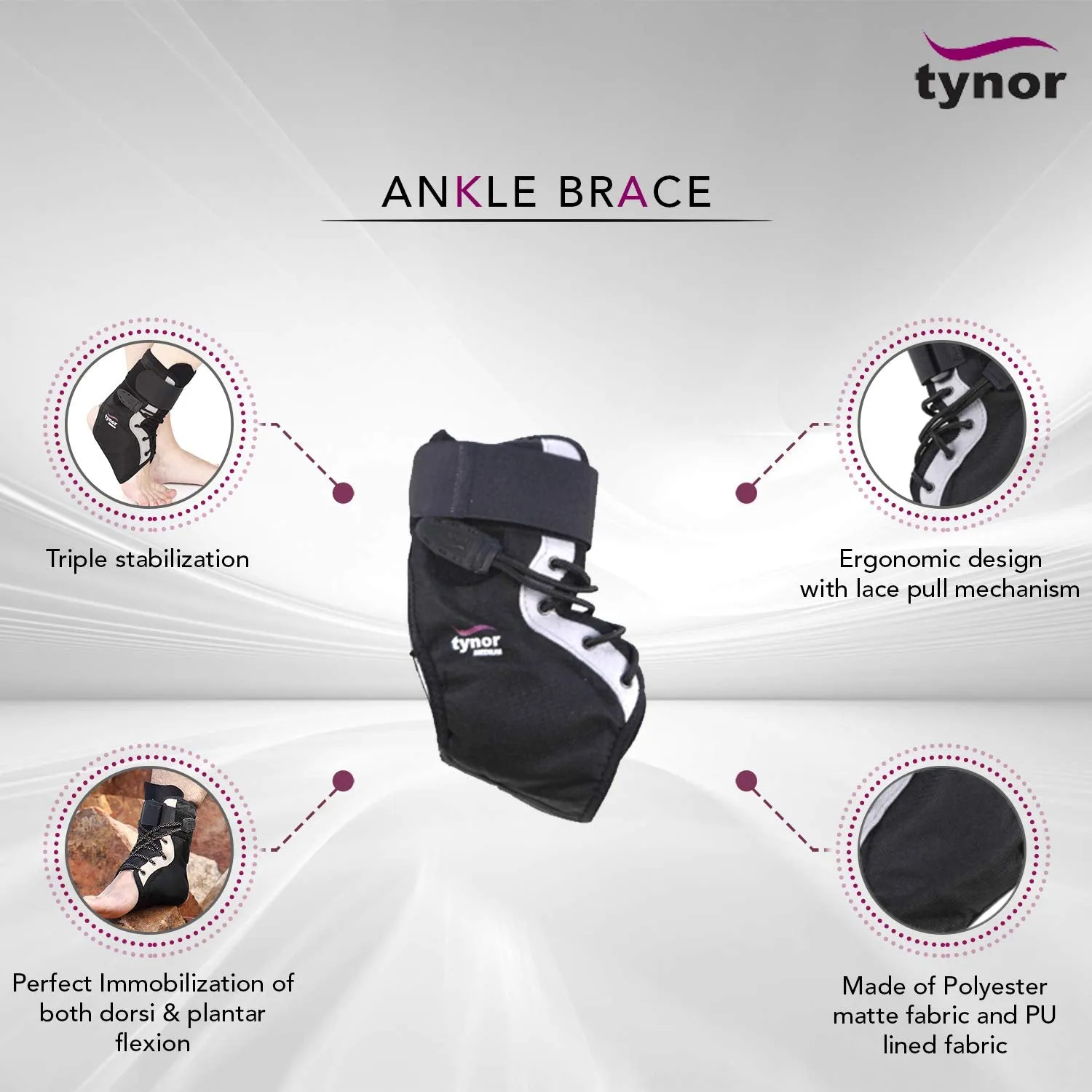 Ankle Brace (Lace Up)