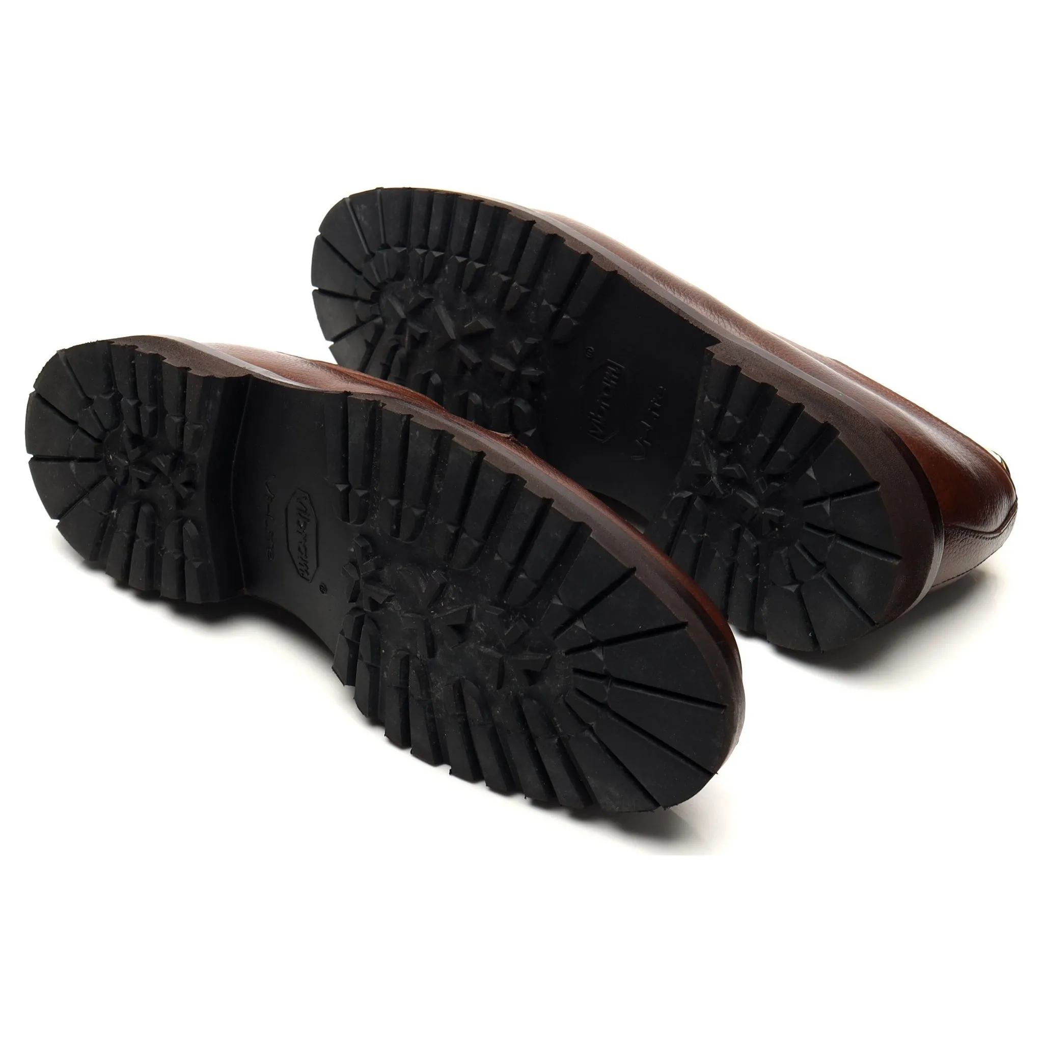 'Archie' Brown Grain Leather Derby UK 9.5 E