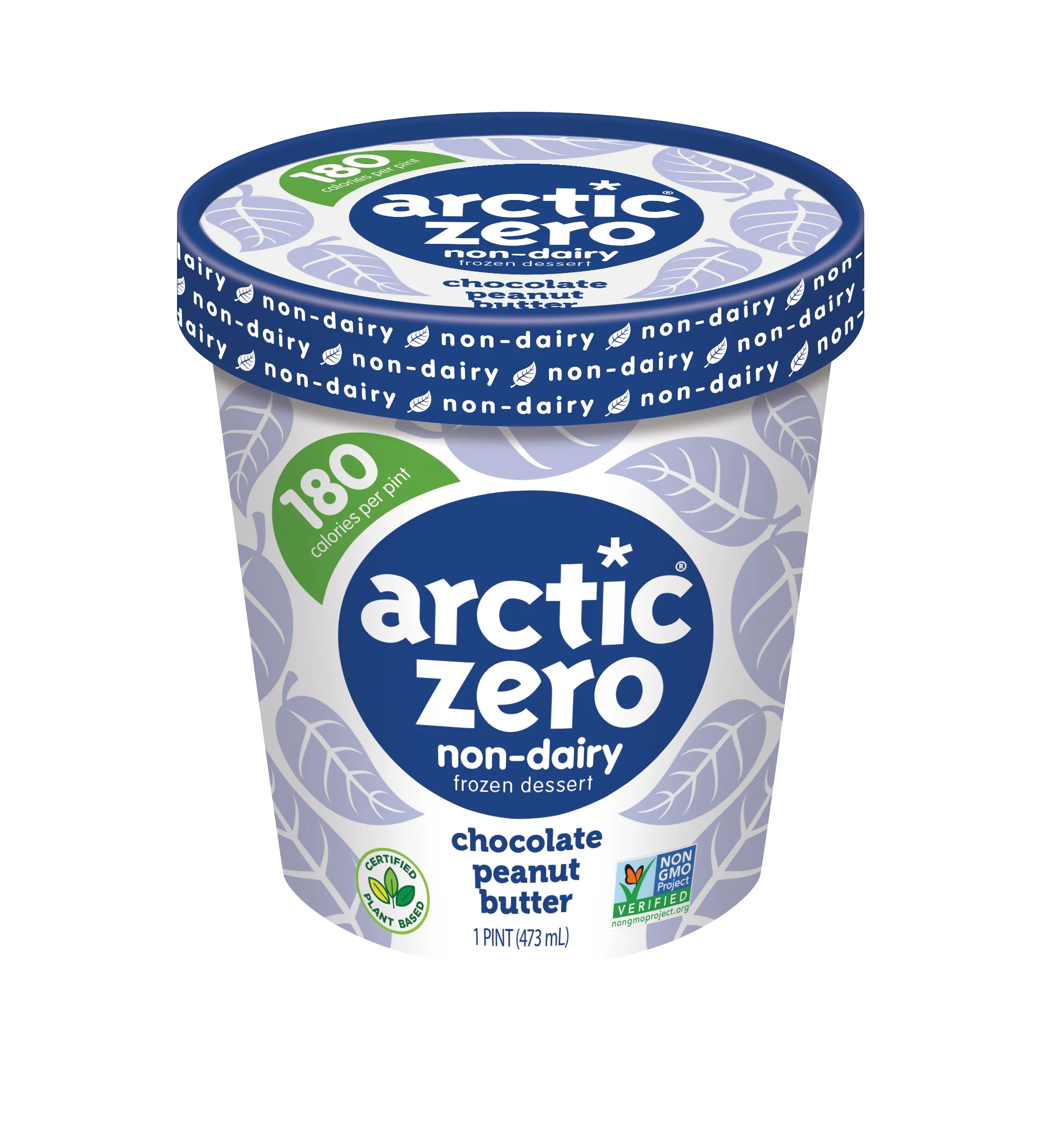 Arctic Zero, Non-Dairy Desserts, Chocolate Peanut Butter (Pint)