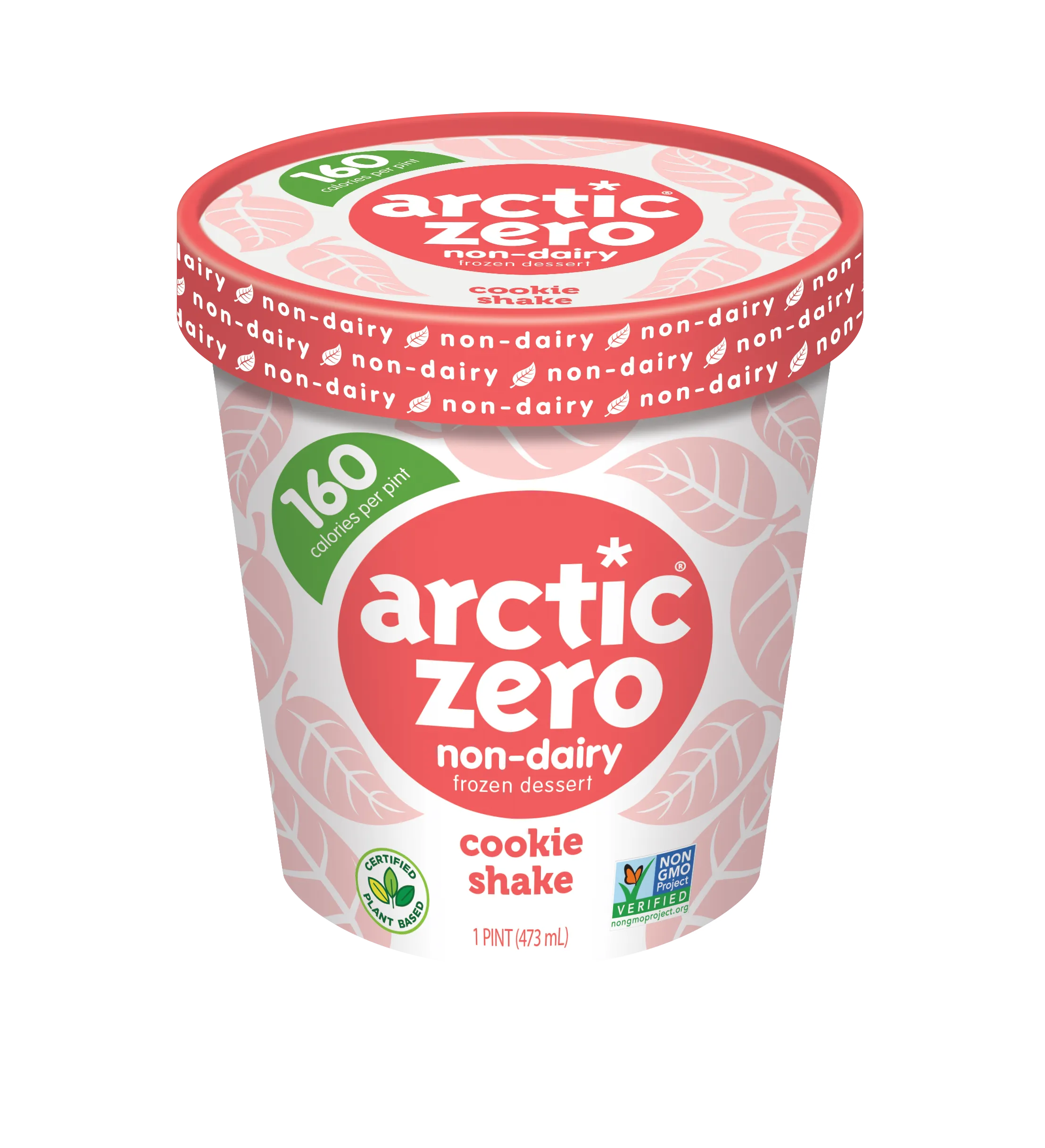 Arctic Zero, Non-Dairy Desserts, Cookie Shake (Pint)