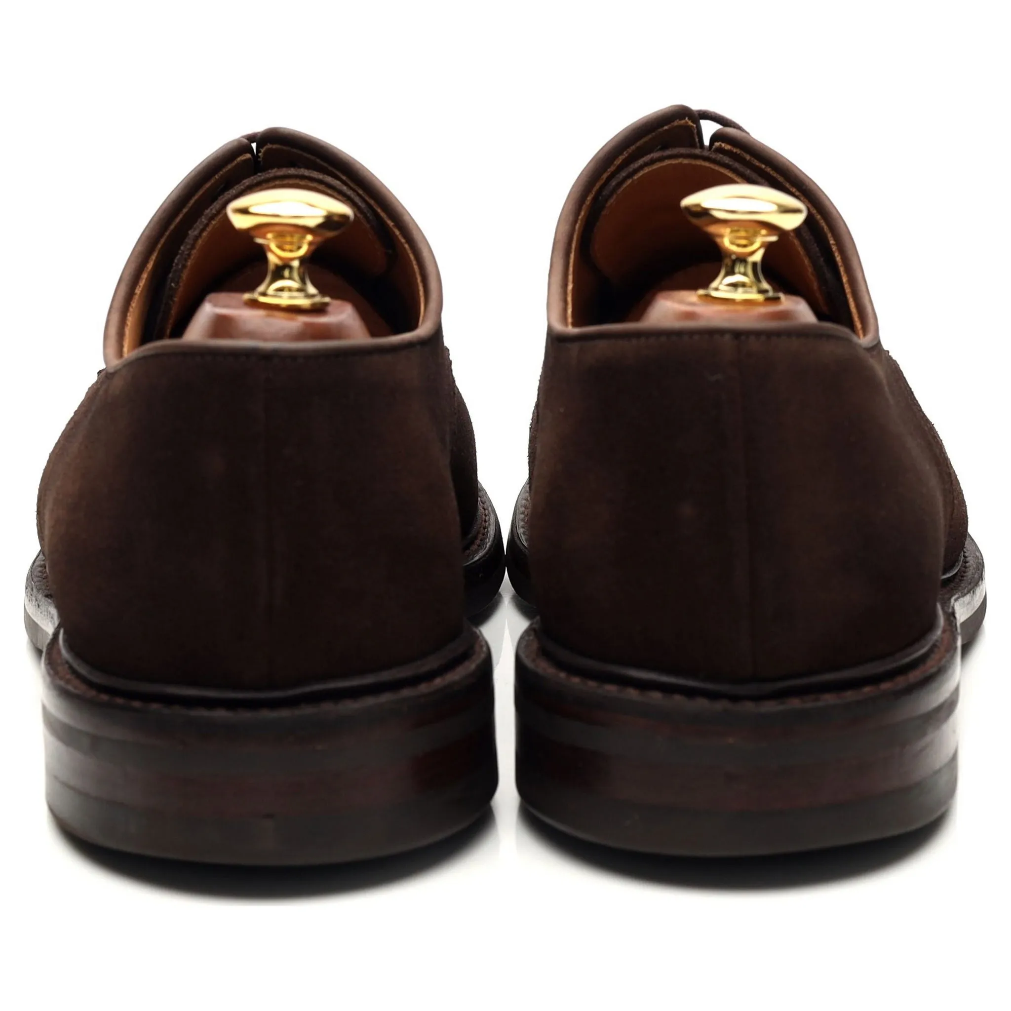 'Ashdown' Dark Brown Suede Derby UK 9 E