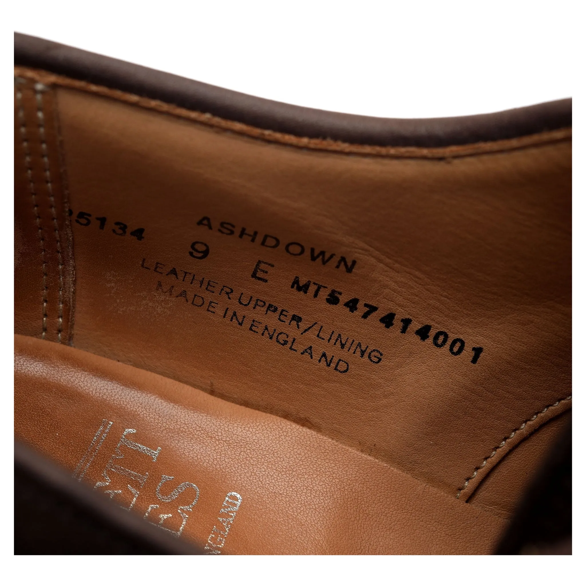 'Ashdown' Dark Brown Suede Derby UK 9 E