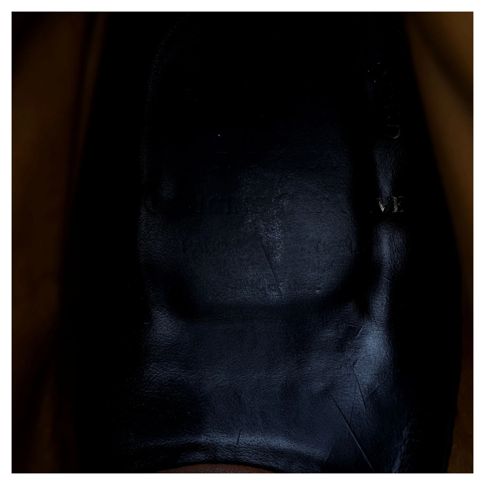 'Aspen 008' Black Leather Brogue Boots UK 6 EU 39