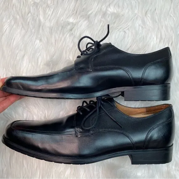 Aston Grey Men's Pinnacle Oxford Dress Shoes Black Size 11
