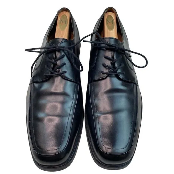 Aston Grey Men's Pinnacle Oxford Dress Shoes Black Size 11