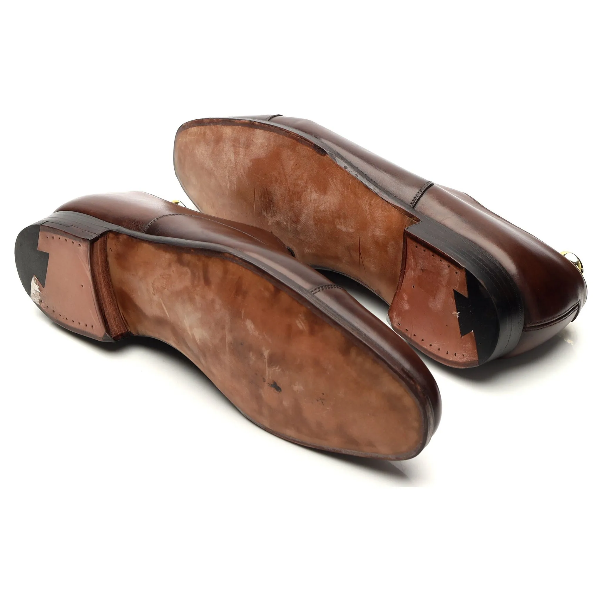 'Audley' Dark Brown Leather Oxford UK 10 E