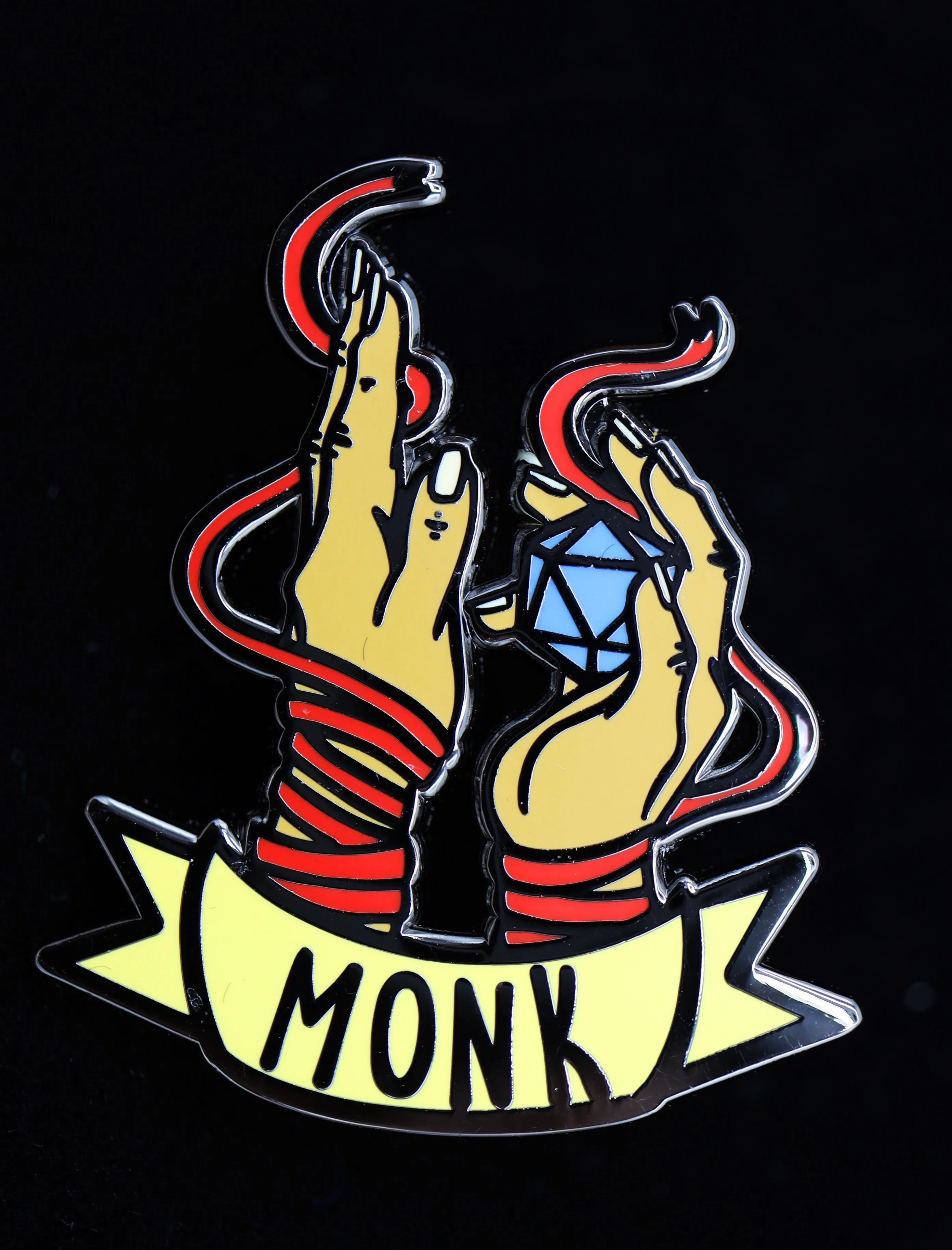 Banner Class Pin - Monk