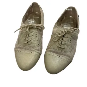 Bass Linen Leather Oxford Saddle Shoes Women’s Size 8