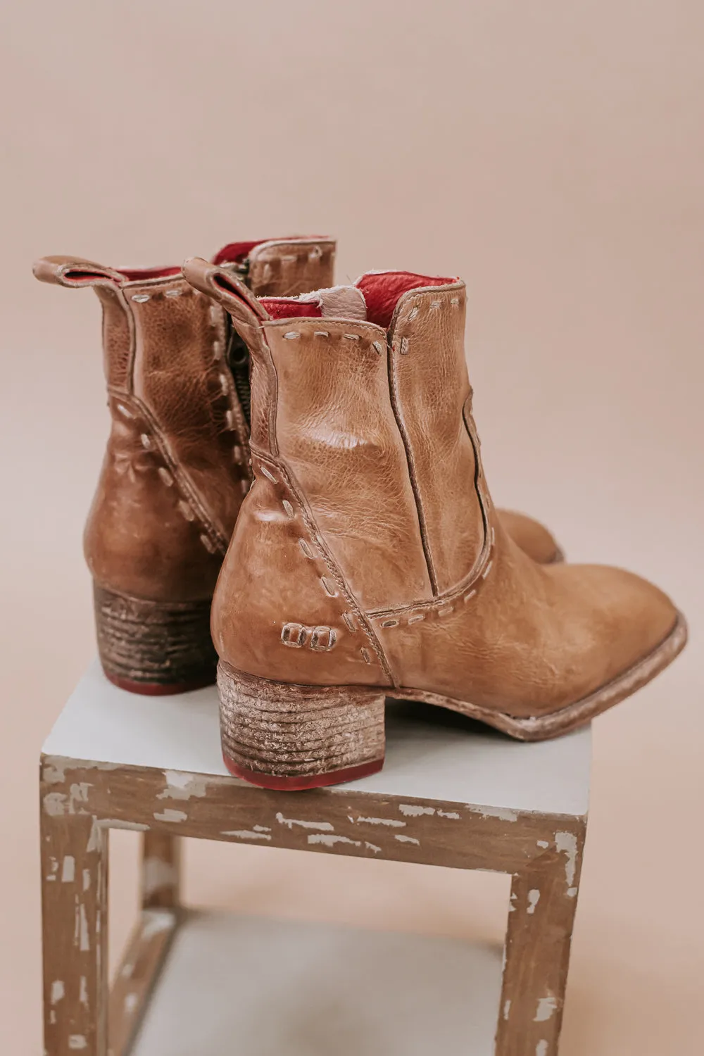 Bedstu Merryli Boots, Tan Rustic TML