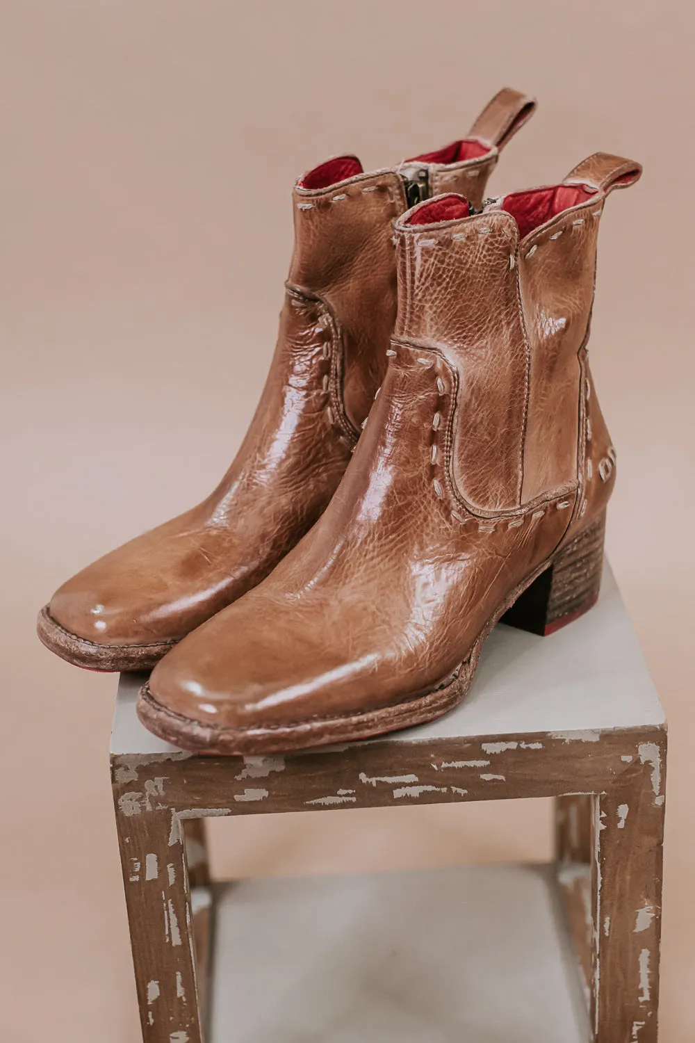 Bedstu Merryli Boots, Tan Rustic TML