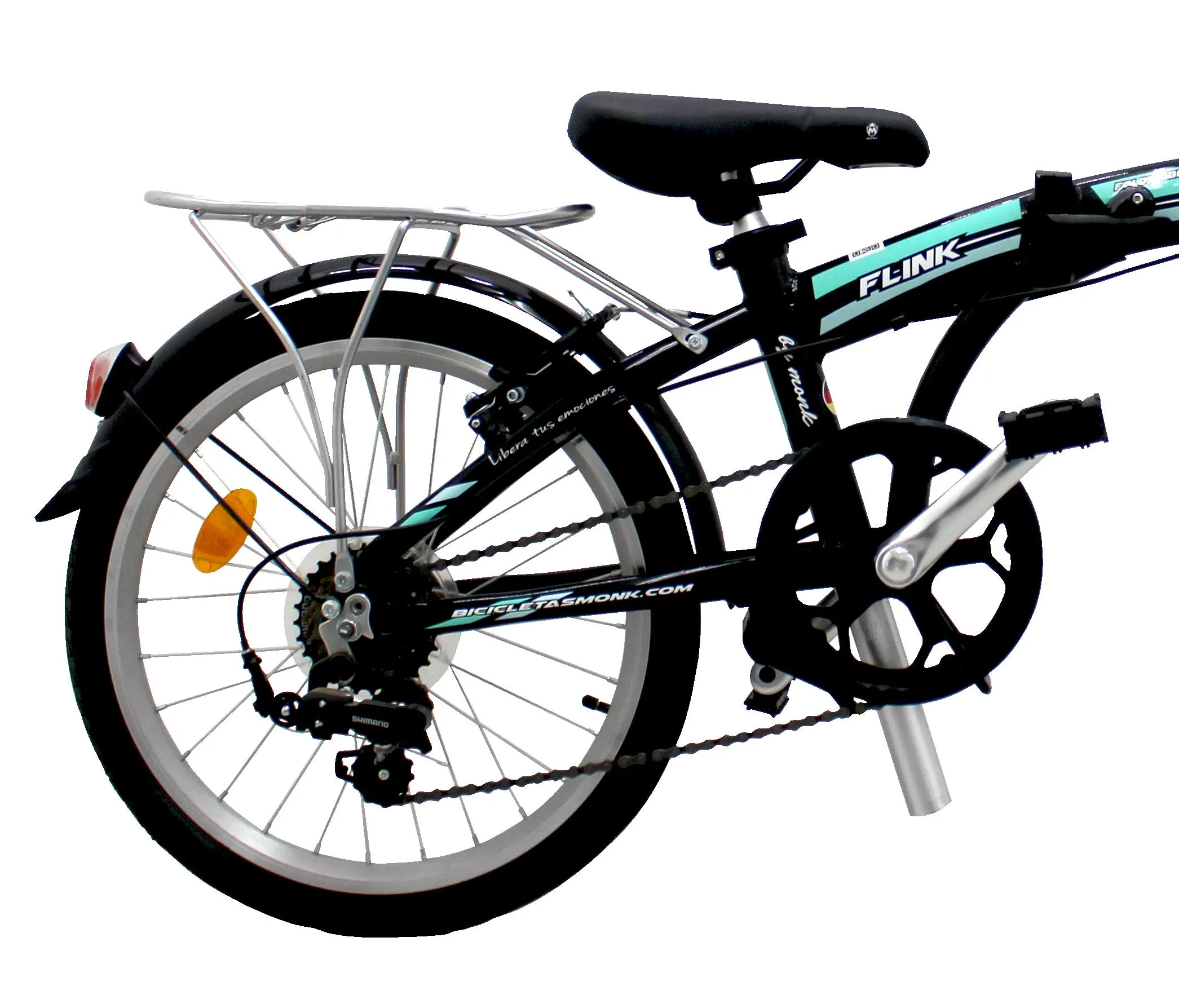 Bicicleta Plegable Rodada 20 Monk Flink Para Adulto