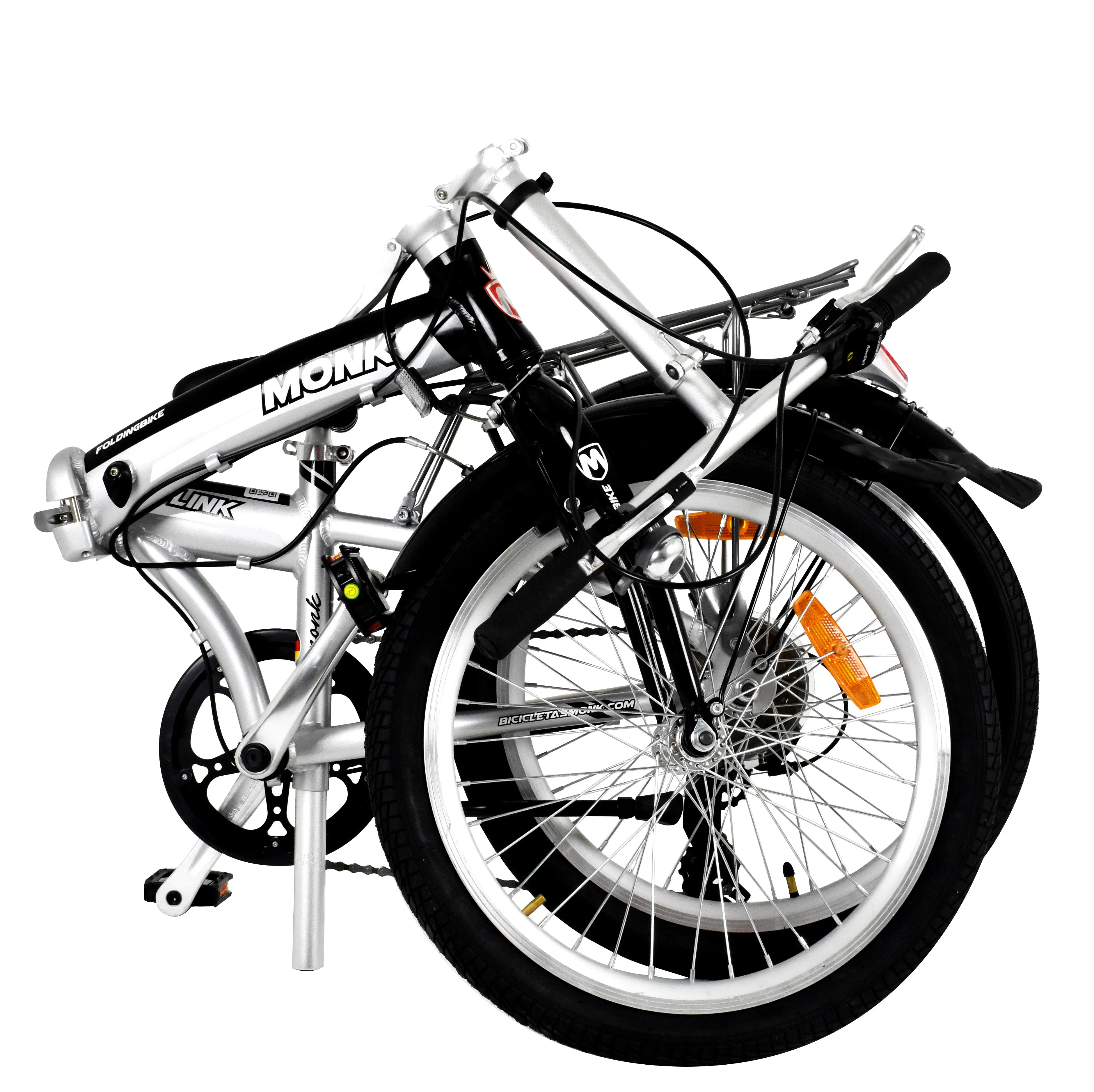 Bicicleta Plegable Rodada 20 Monk Flink Para Adulto