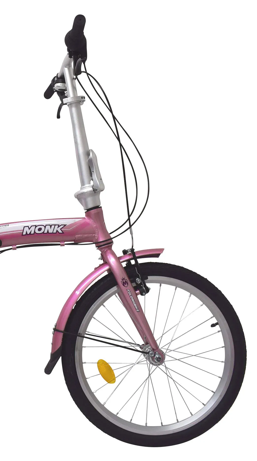 Bicicleta Plegable Rodada 20 Monk Flink Para Adulto