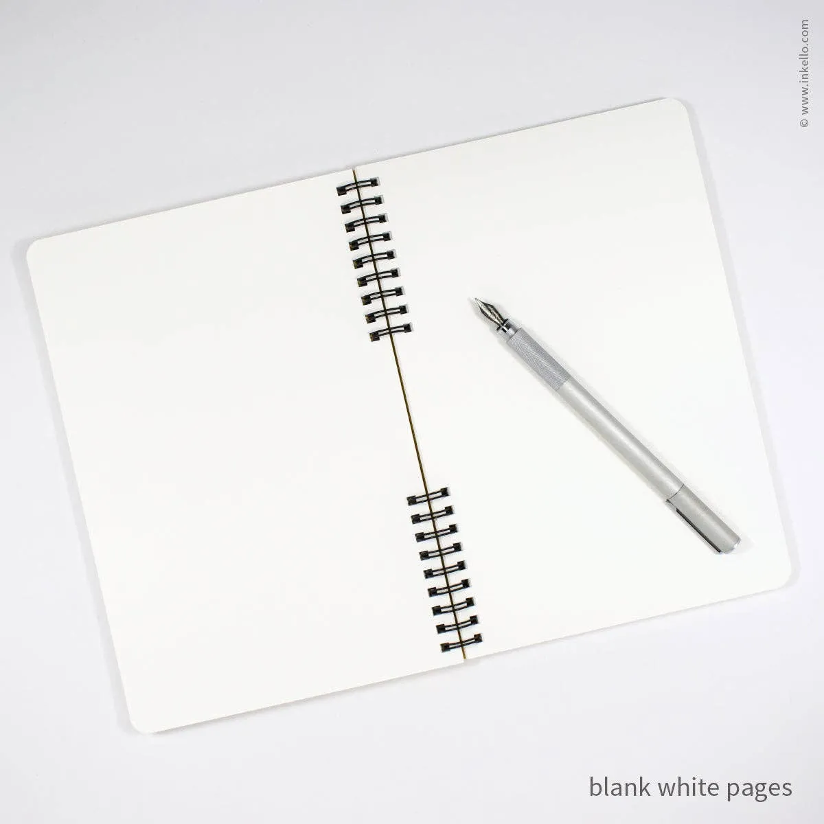 Big Burst Spiral Notebook with Chartreuse Cover   Black Ink: Blank