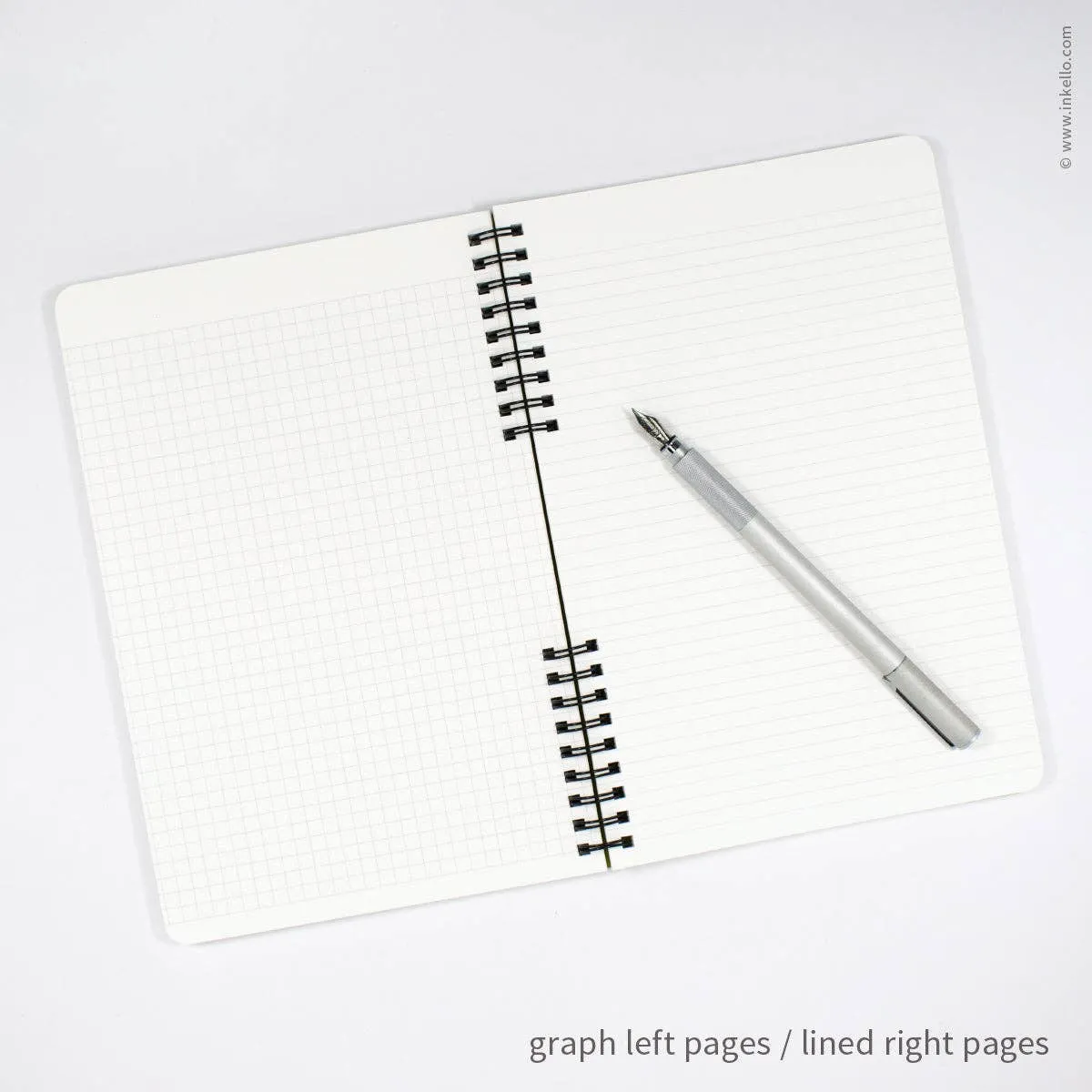 Big Burst Spiral Notebook with Chartreuse Cover   Black Ink: Blank