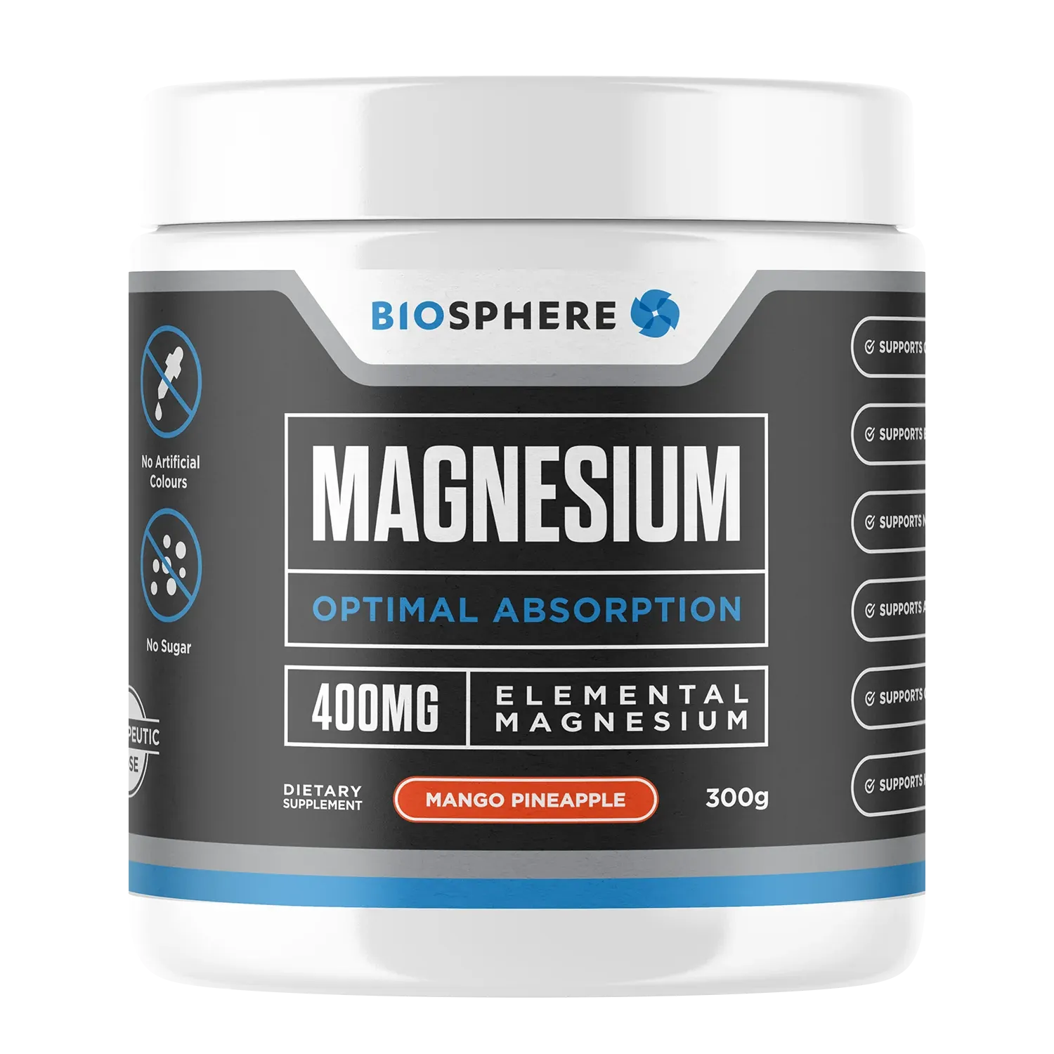 Biosphere Magnesium Powder - Mango Pineapple