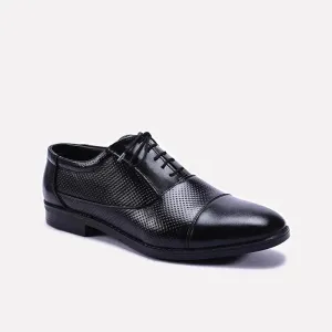 Black Cap Toe Oxford Shoes 0110182