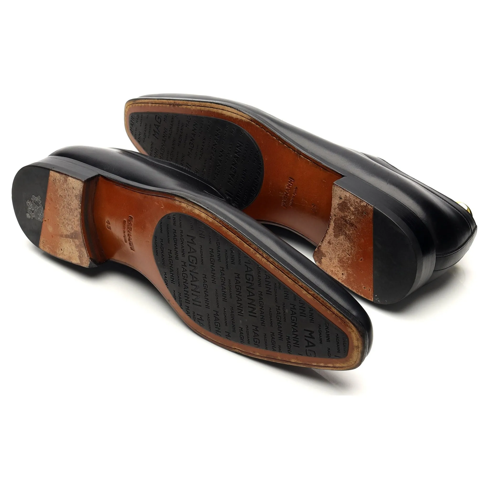 Black Leather Derby UK 9 EU 43