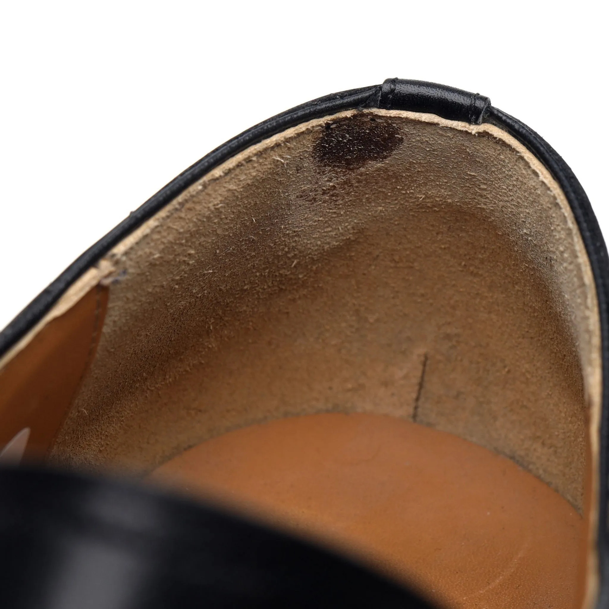 Black Leather Derby UK 9 EU 43