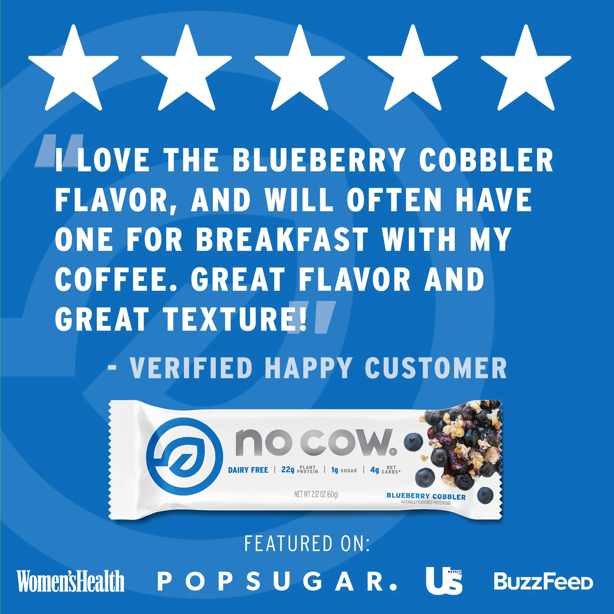 Blueberry Cobbler Protein Bars