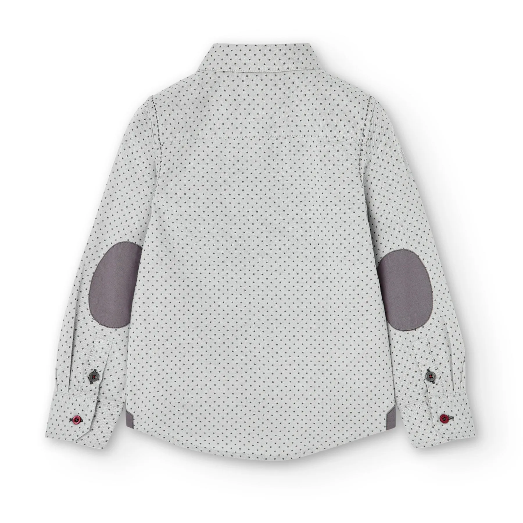 Boboli Star Print Oxford Shirt