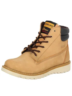 Botines de Trabajo S/C Piel Garage Cuero Para Mujer 'Procliff Protection' *MIEL-35202*