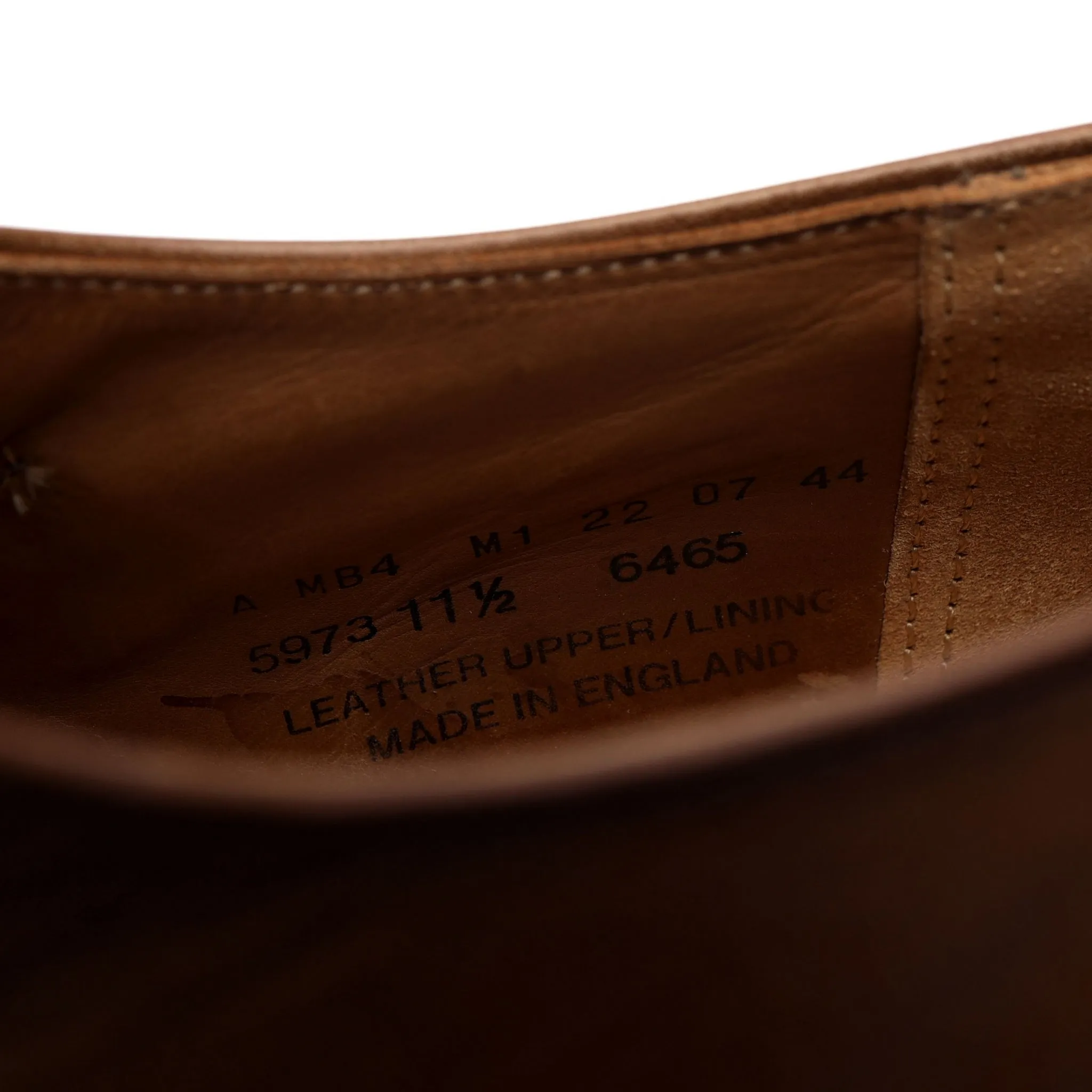 Bowen Brown Leather Double Monk Strap UK 11.5