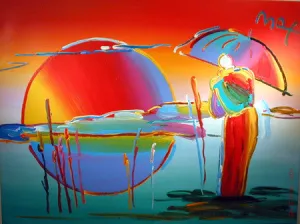 Buddha Moon - Monk Sunrise
