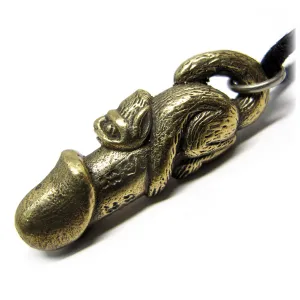 Buddhist Monkey Palad Khik Talisman, A Lucky Mojo Charm Amulet