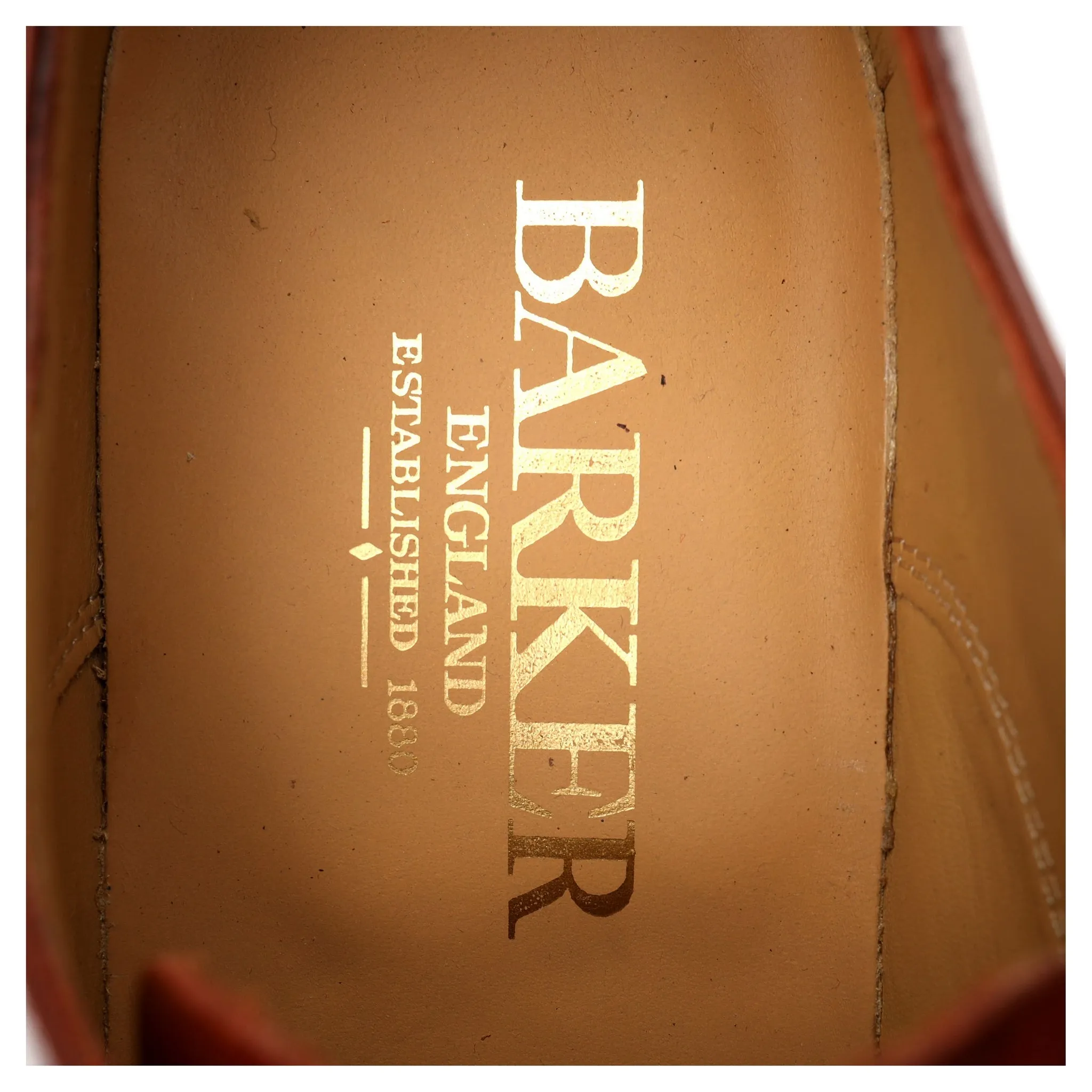 'Burford' Brown Leather Oxford UK 9 G