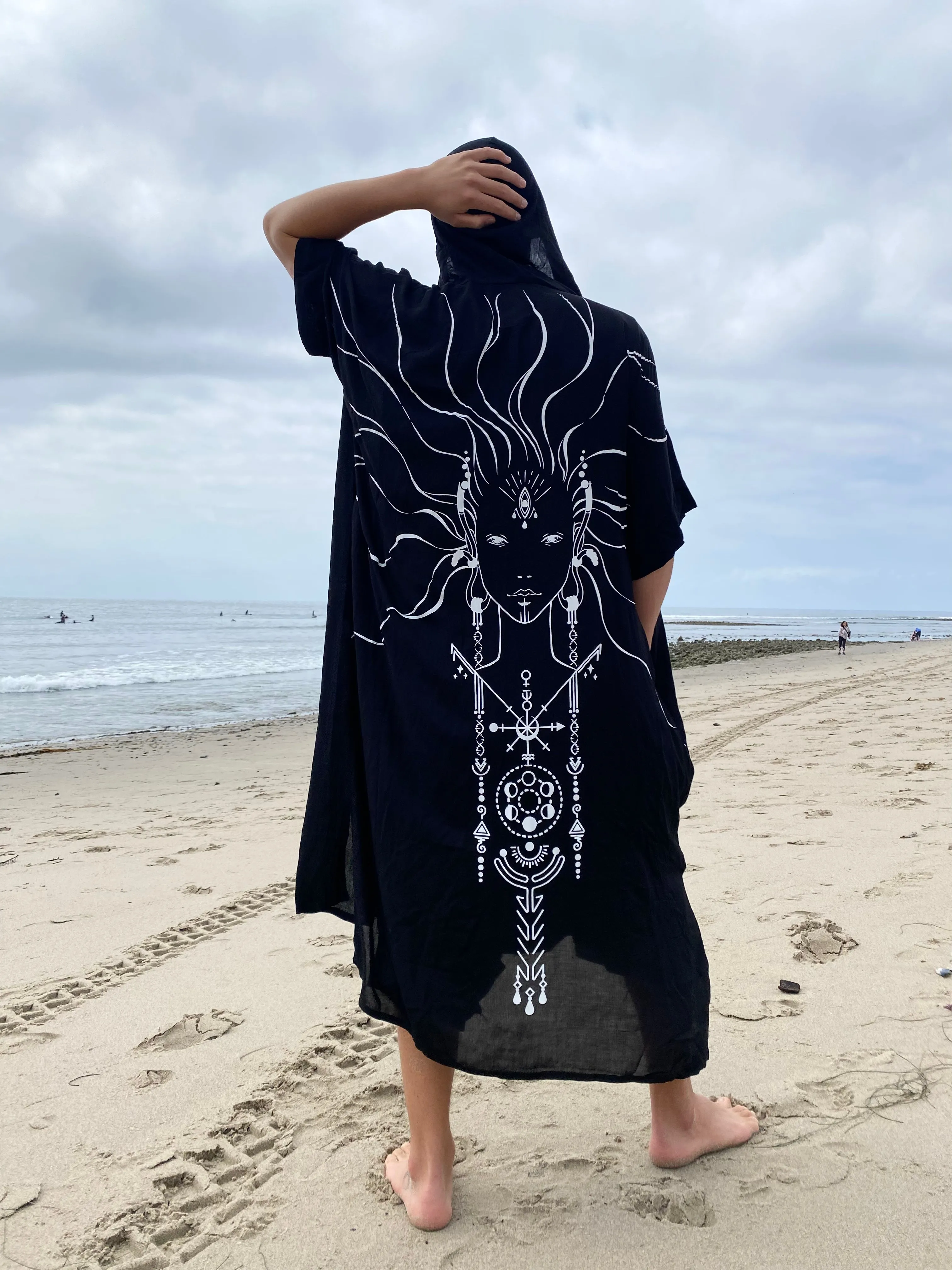 Celestial Spirit | Black Kimono | Him