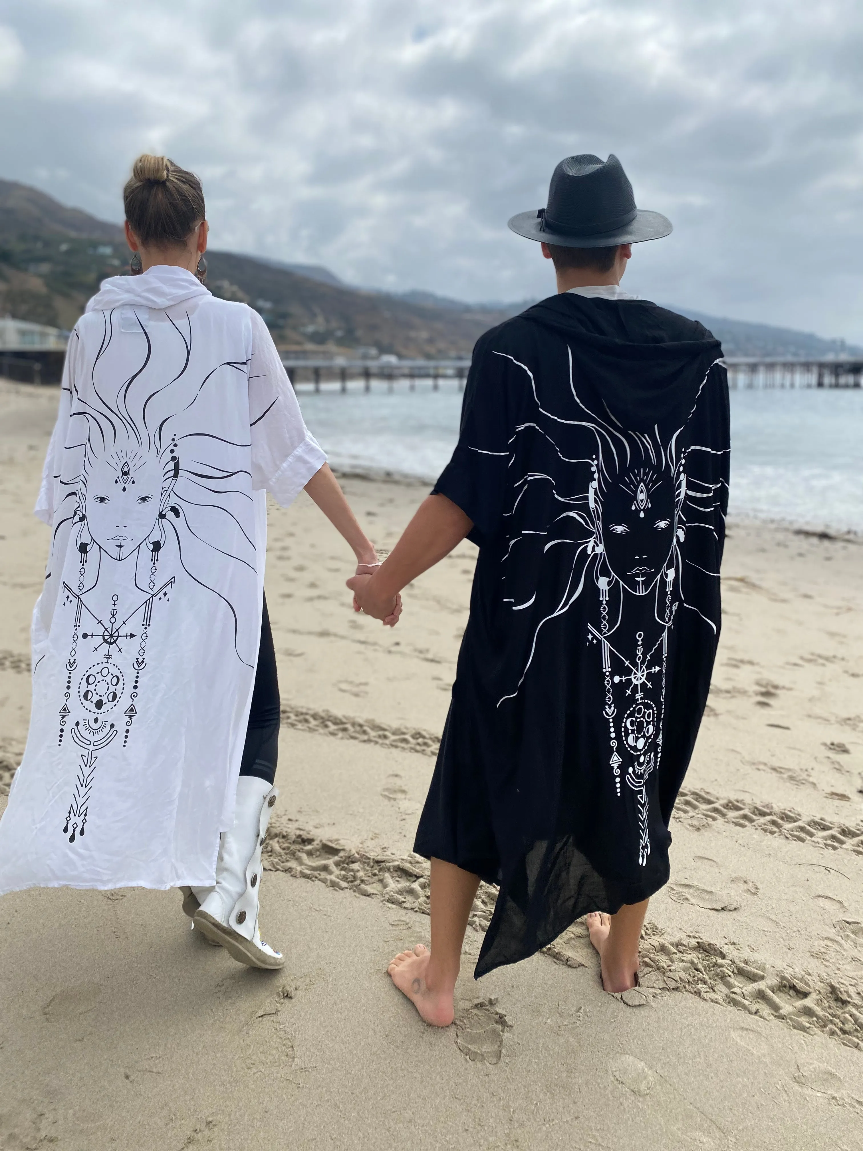 Celestial Spirit | Black Kimono | Him