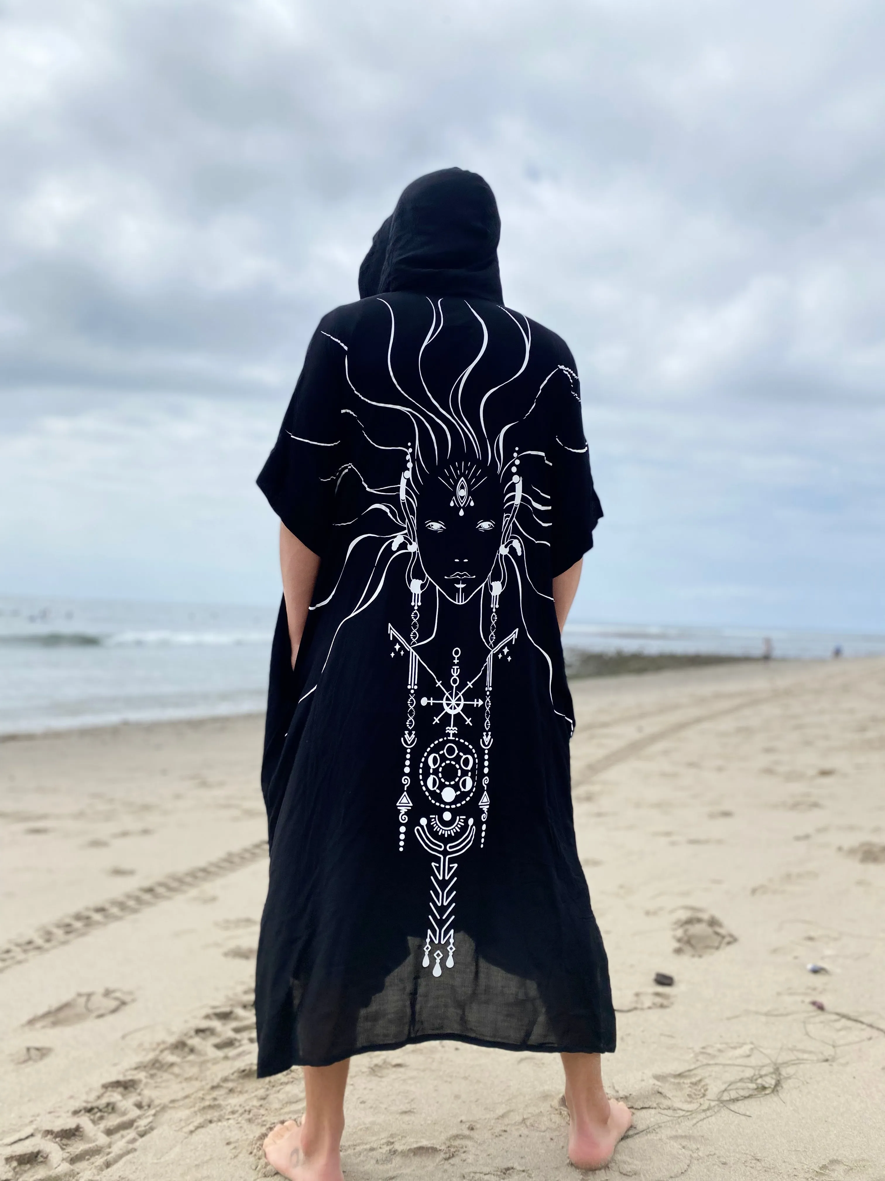 Celestial Spirit | Black Kimono | Him