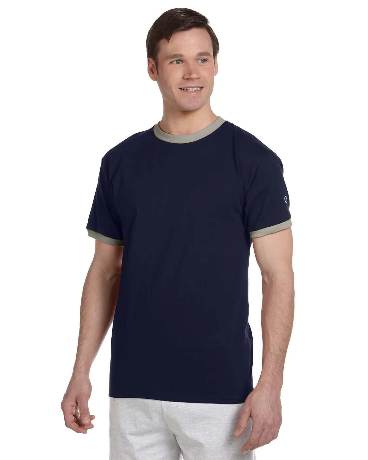 Champion Tagless Ringer Tee