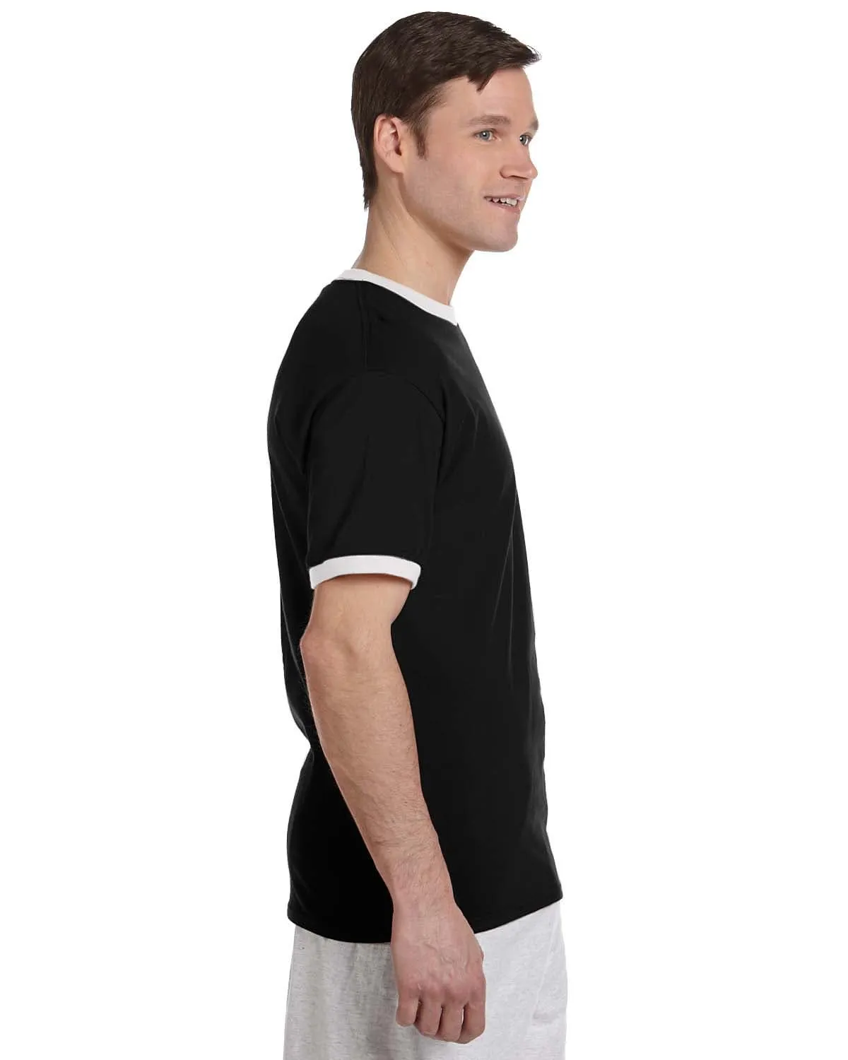 Champion Tagless Ringer Tee