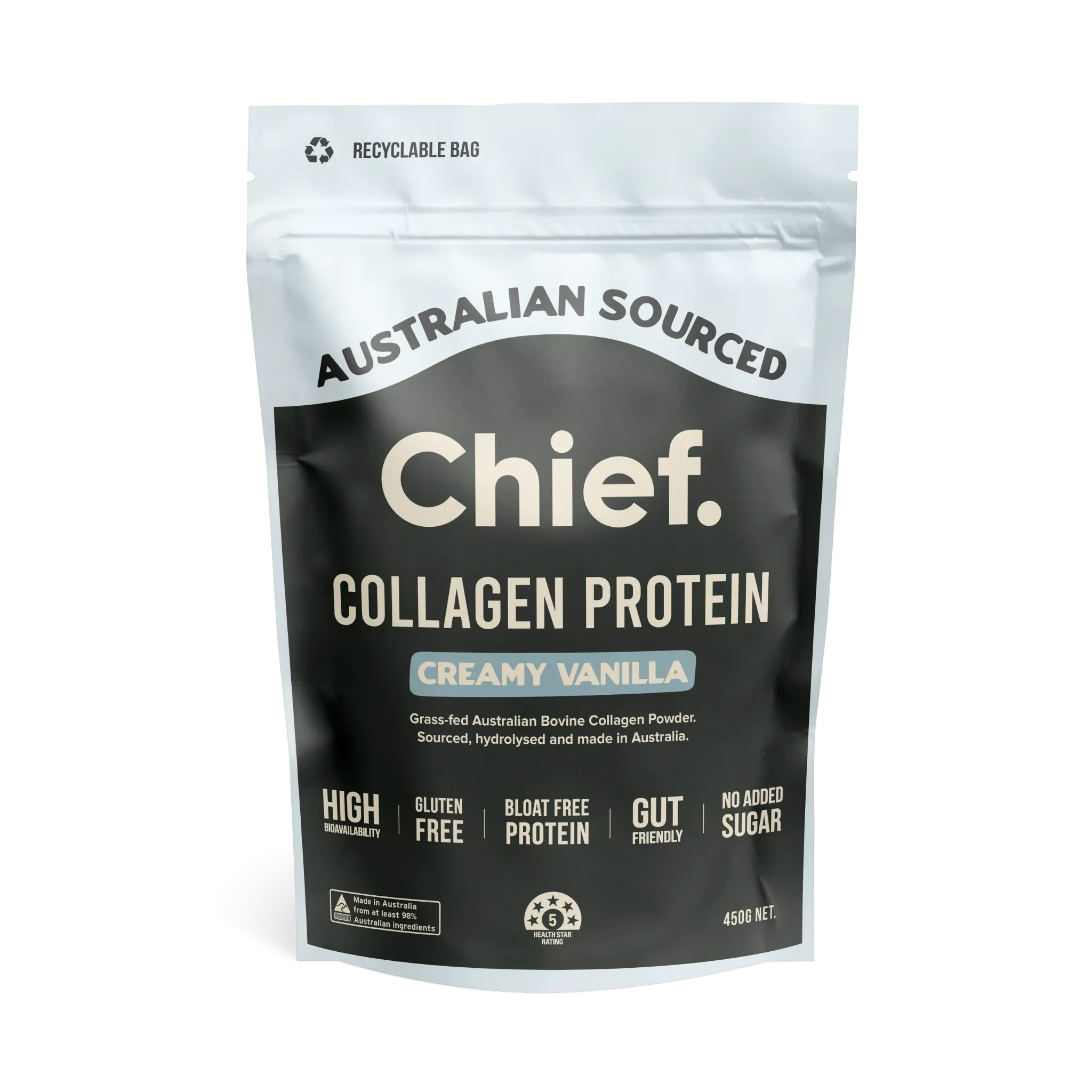 Chief Collagen Protein Powder - Creamy Vanilla