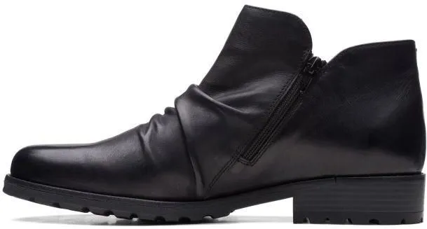 Clarkwell Zip - Black Leather - 26167723