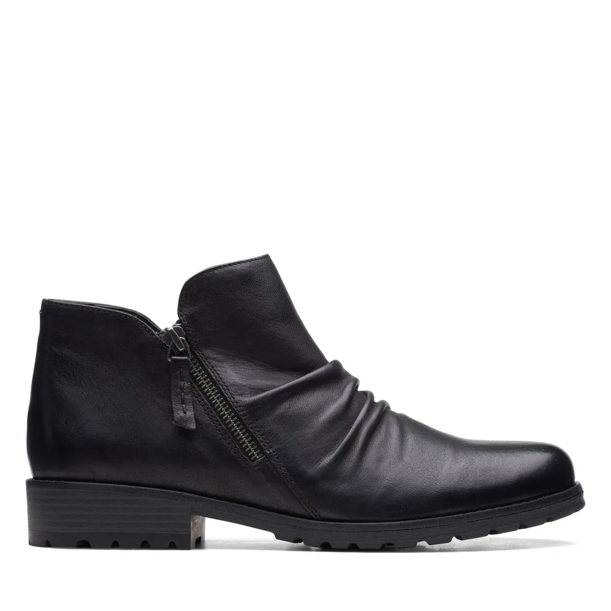 Clarkwell Zip - Black Leather - 26167723