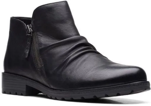 Clarkwell Zip - Black Leather - 26167723